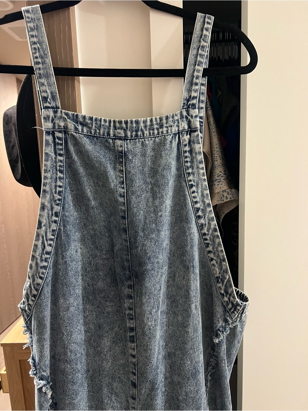 CHARTOU Women Loose Fit Denim Jumpsuit